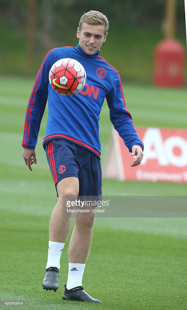 Man Utd Youngster James Wilson Trains in Revolutionary Adidas 2016
